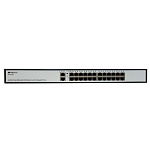 1922760 ORIGO OS1226P/A1A Неуправляемый PoE-коммутатор 24x100Base-TX PoE+, 2x1000Base-T, PoE-бюджет 285 Вт, корпус металл
