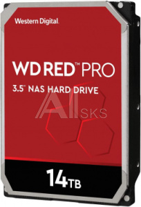 1878708 Жесткий диск WD SATA-III 14Tb WD141KFGX NAS Red Pro (7200rpm) 512Mb 3.5"