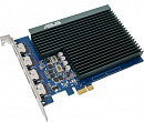 1601563 Видеокарта Asus PCI-E GT730-4H-SL-2GD5 NVIDIA GeForce GT 730 2Gb 64bit GDDR5 902/5010 HDMIx4 HDCP Ret