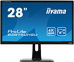 28" Iiyama B2875UHSU-B1 3840x2160 TN LED 16:9 1ms VGA DVI HDMI DP 3*USB3.0 20M:1 1000:1 170/160 300cd HAS Pivot Tilt Swivel Speakers Black