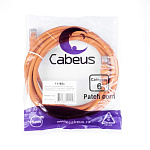 11052060 Cabeus PC-UTP-RJ45-Cat.6-3m-OR-LSZH Патч-корд U/UTP, категория 6, 2xRJ45/8p8c, неэкранированный, оранжевый, LSZH, 3м