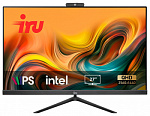1865028 Моноблок IRU Office 27IH5P2K 27" QHD i5 11400 (2.6) 16Gb SSD256Gb UHDG 730 CR Free DOS GbitEth WiFi BT 120W Cam черный 2560x1440