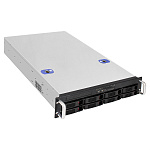 294563 Серверная платформа ExeGate Pro 2U660-HS08 <RM 19", высота 2U, глубина 660, Redundant БП 2x1000W, 8xHotSwap, USB>