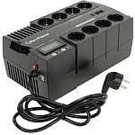CyberPower BR700ELCD ИБП {Line-Interactive, 700VA/420W USB/RJ11/45/USB charger A (4+4 EURO)}