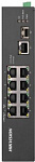 1415153 Коммутатор HIKVISION DS-3T0310HP-E/HS 8x100Мбит/с 1x1Гбит/с 1SFP 6PoE+ 2PoE++ 110W неуправляемый