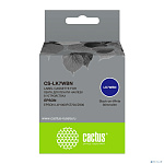 Картридж ленточный Cactus CS-LK7WBN черный для Epson LW1000P/Z700/Z900