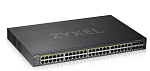 GS192048HPV2-EU0101F Коммутатор Zyxel Networks Smart L2 PoE+ Zyxel NebulaFlex GS1920-48HPv2, rack 19", 44xGE PoE+, 4xCombo (SFP/RJ-45 PoE+), 2xSFP, бюджет PoE 375 Вт