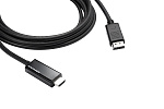 134425 Активный кабель [97-0611010] Kramer Electronics [C-DPM/HM/UHD-10] DisplayPort (вилка)-HDMI 4K (розетка), 3 м