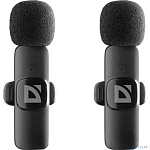 Defender Петличный микрофон Talky-138 wrls, черный, 2шт, адаптер [64152]