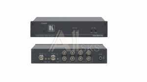 133939 Усилитель-распределитель Kramer Electronics VM-80VN 1:8 видео; 330 МГц, регулировка уровня и АЧХ, режим двух распределителей 1:4