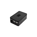 Корпус ACD RA179 Black ABS Plastic case with Logo for Raspberry Pi 3 B/B+, совместим с креплением VESA Mount (RASP1793)(ASM-1900036-22)(аналог 167-704