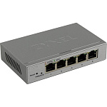 1633263 ZYXEL GS1200-5-EU0101F Smart Коммутатор GS1200-5, 5xGE, настольный, бесшумный, с поддержкой VLAN, IGMP, QoS и Link Aggregation