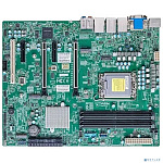 Supermicro MBD-X13SAE-F-B, 1xLGA1700,W680,4xDDR5 DIMM,2PCI-Ex16,3xM.2-PCI-E,8SATA3 RAID 0/1/5/10,7.1-ch,1x1000 Мбит/с,1х2500 Мбит/с,IPMI,4xUSB 2.0,VGA