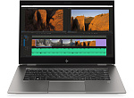 1000561302 Ноутбук HP ZBook Studio G5 15.6"(3840x2160)/Intel Core i7 9850H(2.6Ghz)/16384Mb/512SSDGb/noDVD/Ext:nVidia Quadro P1000(4096Mb)/war 3y/2kg/silver
