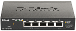 DGS-1100-05PDV2/A1A Коммутатор D-LINK Настраиваемый L2 PoE-коммутатор, 4х1000Base-T (2x1000Base-T PoE), 1x1000Base-T PD-порт, PoE-бюджет 18 Вт, питание только по PoE