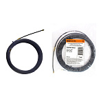1924684 TDM SQ0590-0022 Нейлоновая кабельная протяжка НКП диаметр 4мм длина 10м с наконечниками (черная)