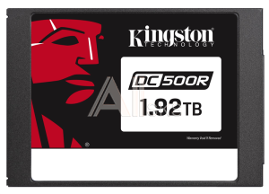 SEDC500R/1920G Kingston Enterprise SSD 1,92TB DC500R 2.5" SATA 3 R555/W525MB/s 3D TLC MTBF 2М 98 000/24 000 IOPS 0,5DWPD (Read-Centric) 3 years