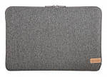 1200792 Чехол для ноутбука 15.6" Hama Jersey серый ткань (00101830)