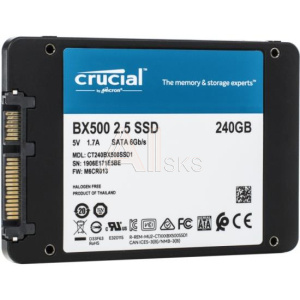3200764 SSD жесткий диск SATA2.5" 240GB BX500 CT240BX500SSD1 CRUCIAL