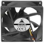 1404509 Вентилятор Glacialtech GT ICE 8B BallBearing 80x80mm 3-pin 4-pin (Molex)21dB 68gr Ret