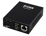 DMC-F60SC/E D-Link Автономный медиаконвертер, 100Base-TX / 100Base-FX (SC), 1310 нм, для одномодового оптического кабеля (до 60 км)