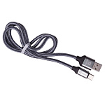 1662434 Harper USB - TYPE C, BRCH-710 SILVER (1м, способны заряжать устройства до 2х ампер)