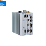 IIoT-шлюз с четырехъядерным процессором Intel Atom 1,91 ГГц, 1 порт VGA, 4 DI, 4 DO, программное обеспечение ThingsPro Edge и Azure IoT Edge