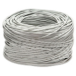 11052247 Cabeus UTP-1P-Cat.5e-SOLID-LSZH-GY Кабель витая пара (UTP), категория 5e, 1 пара (24 AWG), одножильный (solid), LSZH нг(А)-HF, серый