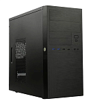 Корпус MiniTower Powerman ES555 Black PM-500ATX-F U3*2+U2*2 +2*combo Audio; additional HDD cage; intrusion switch; power button lock; Plastic Tooless