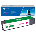 GG-991XM Cartridge G&G 991X дляHP PageWide Managed, (16 000стр.), пурпурный (аналог X4D13AC,M0K10XC,M0J94AE)