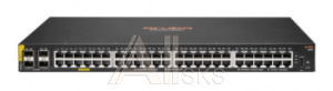 1843616 Коммутатор HPE Aruba 6000 R8N85A#ABB 48G 4SFP 48PoE+ 370W управляемый