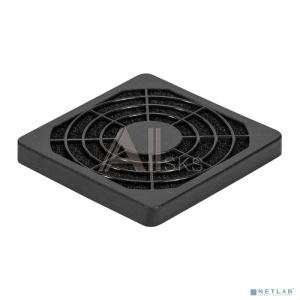 Exegate EX295252RUS Решетка для вентилятора с фильтром 60х60 ExeGate EG-060PSFB (60x60 мм, пластиковая, квадратная, с пылевым фильтром, черная)