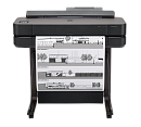широкофоматный принтер HP DesignJet T650 (24",4color,2400x1200dpi,1Gb, 26spp(A1),USB/GigEth/Wi-Fi,stand,media bin,rollfeed,sheetfeed,tray50(A3/A4), au