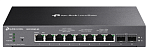 Коммутатор TP-Link SG2210XMP-M2, Smart линейки Omada с 8 портами PoE+ 2,5 Гбит/с и 2 портами SFP+