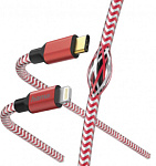 1398684 Кабель Hama 00183310 USB Type-C (m)-Lightning (m) 1.5м красный