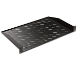 LN-RAF-RMO-1U30-BL LANDE Полка консольная 19" 1U, нагрузка 30 кг, 2 точки крепления, 486х300х44мм, черная LN-RAF-RMO-1U30-BL LANDE Полка консольная 19" 1U, нагрузка 30 кг, 2 точки крепления, 486х300х44мм, черная