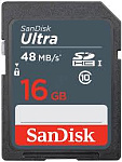 1242515 Карта памяти SDHC 16GB UHS-I SDSDUNB-016G-GN3IN SANDISK