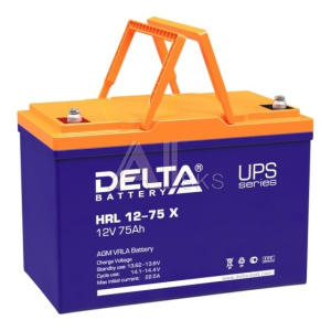 1620203 Delta HRL 12-55 X (55 А\ч, 12В) свинцово- кислотный аккумулятор