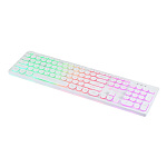 1668258 Oklick 420MRL white USB slim Multimedia LED [1091227]
