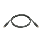 4X90U90617 Lenovo Thunderbolt 3 Cable 0.7m (Support max 100W @20V/5A for notebook charging, Date rate 40Gbps Max)
