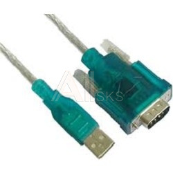 1421742 Aopen/Qust Кабель-адаптер USB Am -> COM port 9pin (добавляет в систему новый COM порт) (ACU804) [6938510851406]
