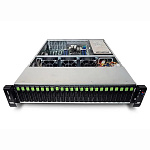6224.100-03.10 Сервер Rikor 2U Server RP6224 noCPU(2)2nd GenScalable noHS EATX(3+3)/TDP 205W/ no DIMM(16)/HDD(26)SFF/4x1Gbe/6xHHHL/ 1xM.2 NVMe4, 1xM.2 SATA/2x800W/