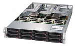 1012259 Сервер SUPERMICRO Платформа SSG-6029P-E1CR12T x12 LSI3108 10G 2P 2x1200W