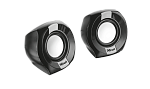 20943 Trust Speaker System Polo, 2.0, 4W(RMS), USB / Mini jack 3.5mm, Black [20943]
