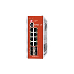 WI-PCMS312GF-BT-I Коммутатор промышленный управляемый L2+, PoE 460Вт, 8GE+4SFP
