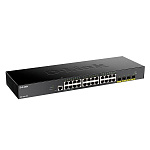1750549 Коммутатор D-Link SMB D-Link DGS-1250-28X/A1A Настраиваемый L2 c 24 портами 10/100/1000Base-T и 4 портами 10GBase-X SFP+
