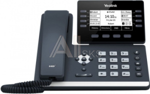 1159064 Телефон IP Yealink SIP-T53W черный (упак.:1шт)