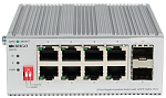 OI2210/A1A Коммутатор ORIGO Промышленный неуправляемый , 8x1000Base-T, 2x1000Base-X SFP, защита от статического электричества до 4 кВ, -40..75°C