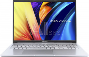 1968853 Ноутбук Asus VivoBook 16 X1605ZA-MB572W Core i5 12500H 16Gb SSD512Gb Intel Iris Xe graphics 16" IPS WUXGA (1920x1200) Windows 11 Home silver WiFi BT C