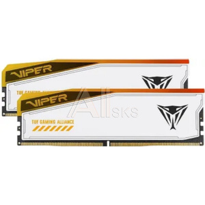 11034000 Память DDR5 2x16GB 6000MHz Patriot PVER532G60C36KT Viper Elite 5 Tuf Gaming RGB RTL Gaming PC5-48000 CL36 DIMM 288-pin 1.35В kit single rank с радиато